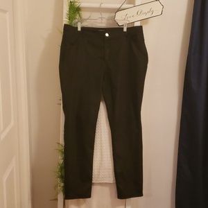 Lafayette 148 waxed jeans